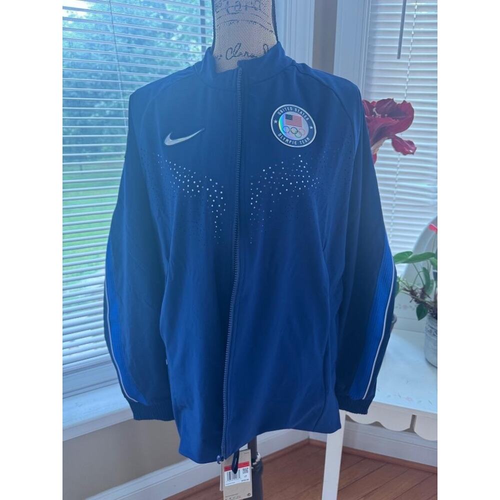 Nike Women's Paris 2024 Team Issued USA Olympic Jacket DZ3572-492 size L (j200